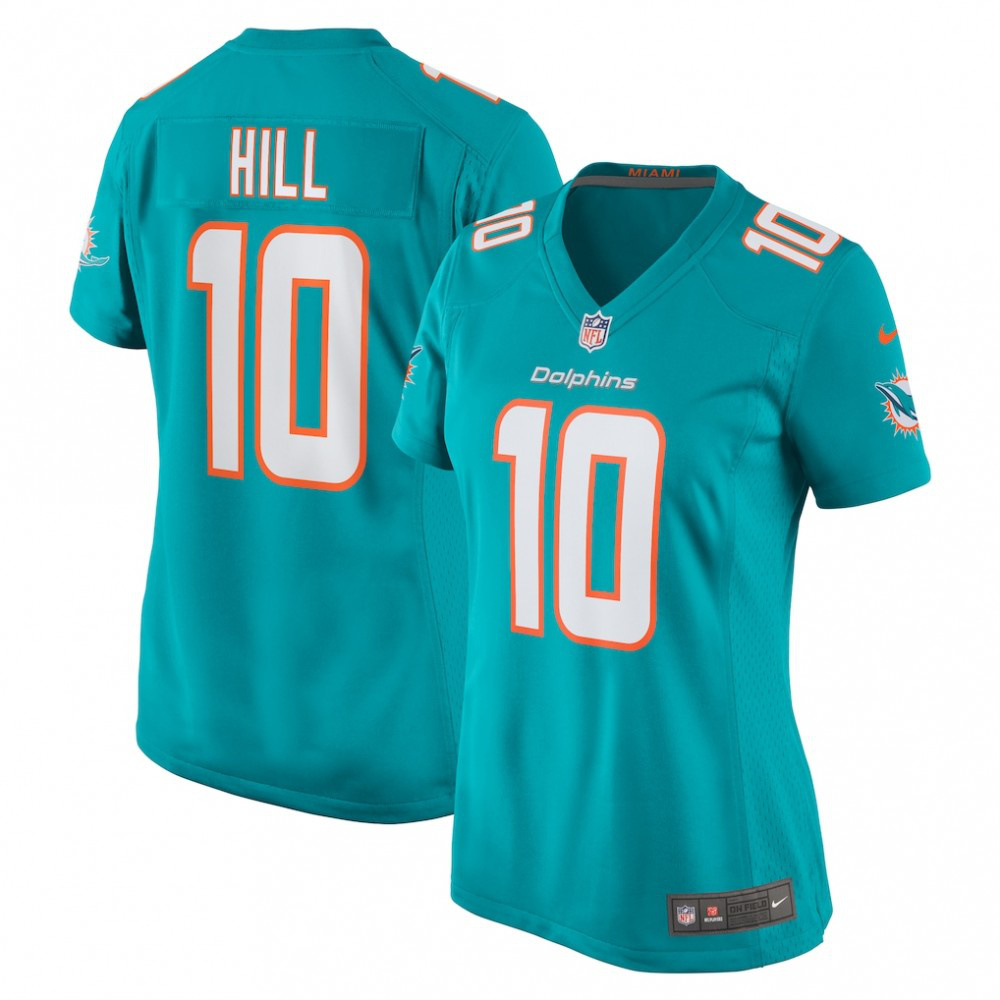 Tyreek Hill Miami Dolphins Nike Women's Player Jersey - Aqua-GridironStore